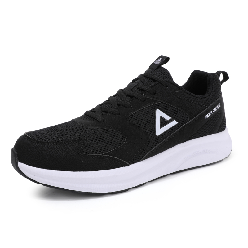 PEAK Running Shoes Men’s Black White