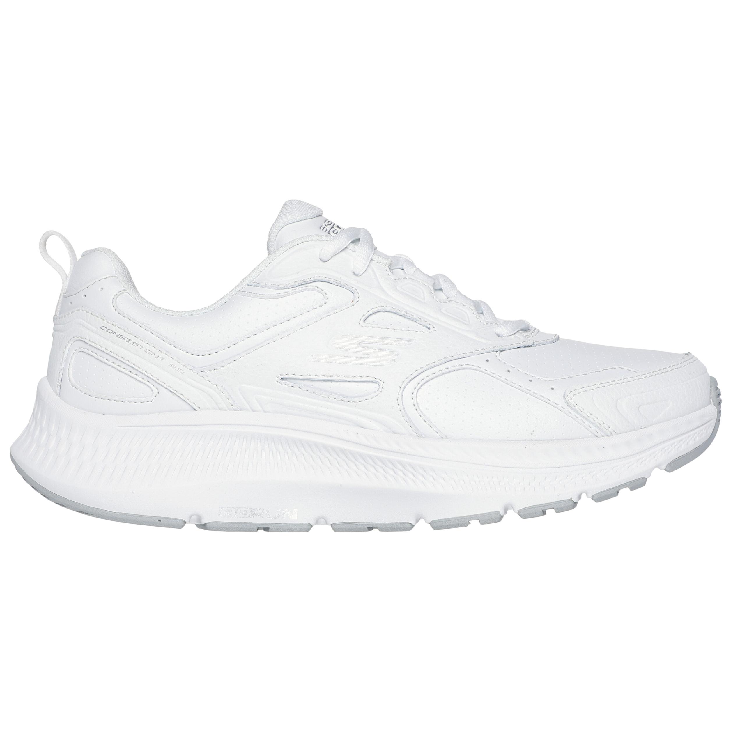 Skechers Go Run Consistent 2.0 Abrasion Resistant Low top Running Shoes Women’s White