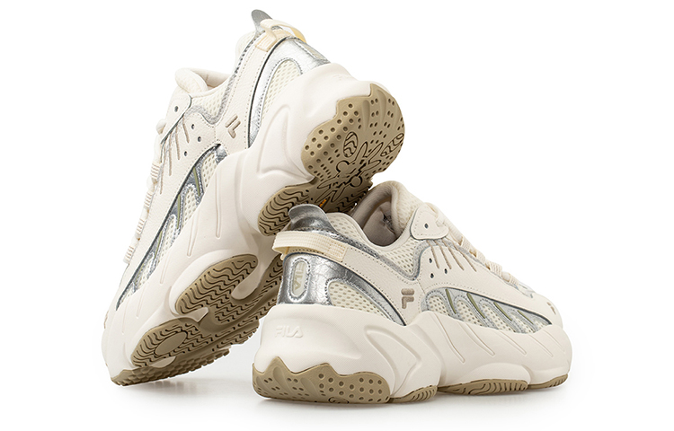 FILA FUSION Ade Fabric Low top Running Shoes Women’s White Gray