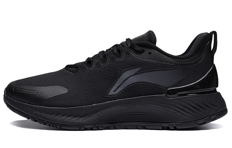 Li Ning YueYing Element Running Shoes Men's Low Top Black
