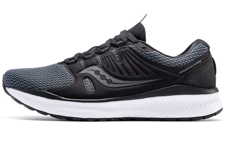 Saucony VERSAFOAM Running Shoes Men's Low Top Charcoal Black
