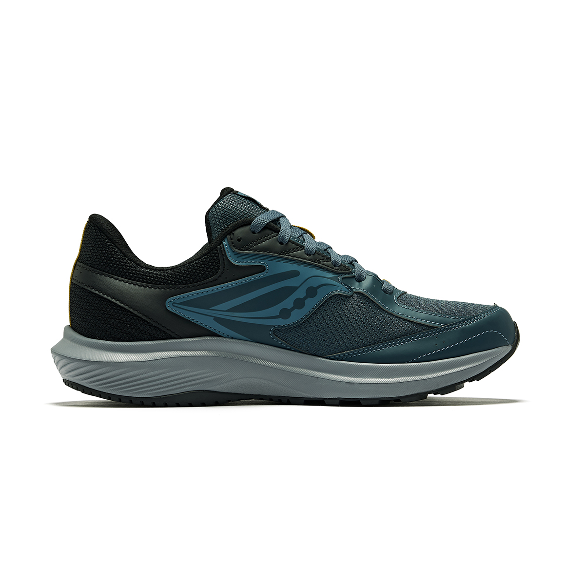 Saucony Cohesion 17 Comfortable Slip Resistant Slip Resistant Low top Running Shoes Men’s Dark Blue Black