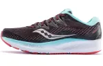 Saucony Ride ISO2 Running Shoes Women's Low Top Blue Brown