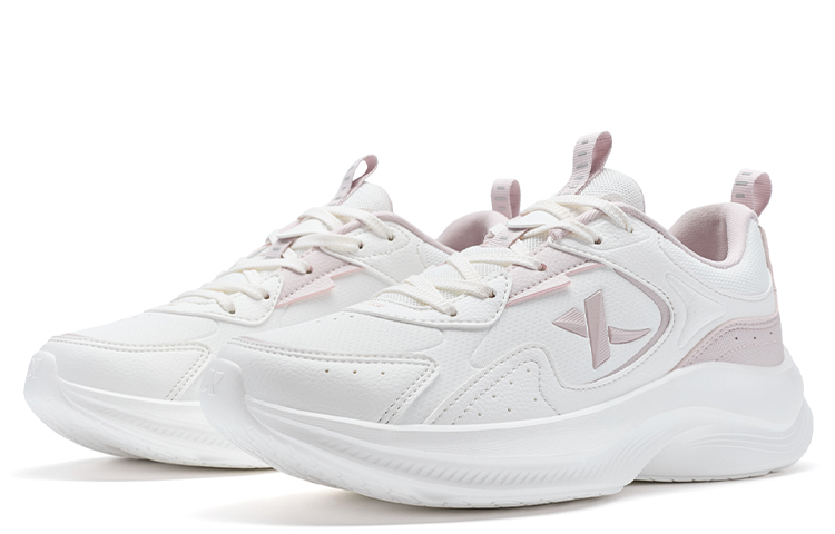 XTEP Feather Textile, Synthetic Leather Slip Resistant Abrasion Resistant Low top Composite Material Casual