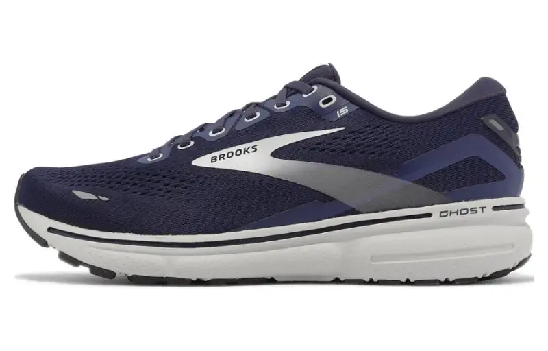 Brooks Ghost 15 Cushioning Breathable Cushioning Breathable Low top Running Shoes Men's Blue