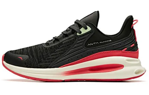 Anta Wormhole Technology Low top Running Shoes Women's Black Red