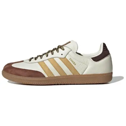 Adidas Originals SAMBA OG Abrasion Resistant Low top Skateboard Shoes Unisex White