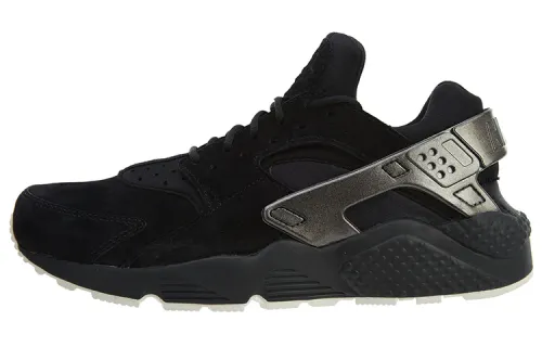 Nike Air Huarache Run Prm Black Black Sail