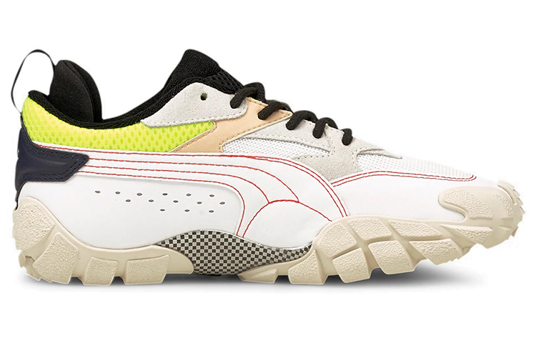 Женские кроссовки PUMA Centaur Fantasy (черно-бело-зеленые) — фото 2