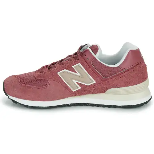 New Balance NB 574 Comfortable Cushioning, Wear Resistant Low top Running Shoes Men's Red