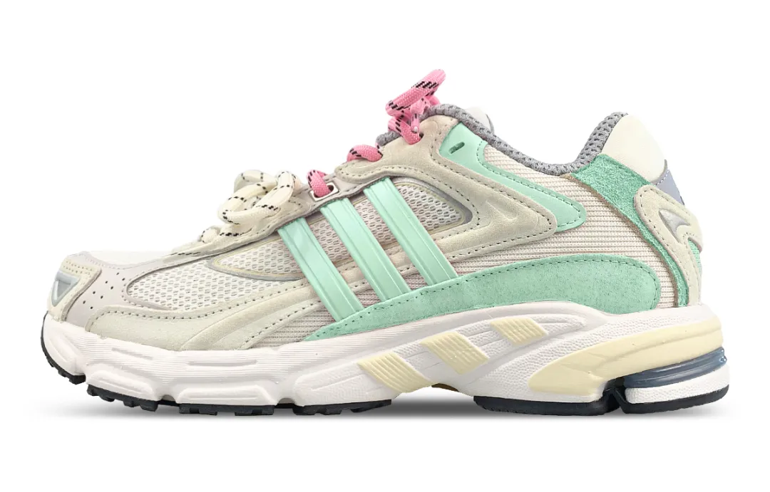 Adidas Originals Response Breathable Moisture Wicking Coverage Low top Training Running Shoes Unisex Beige Green