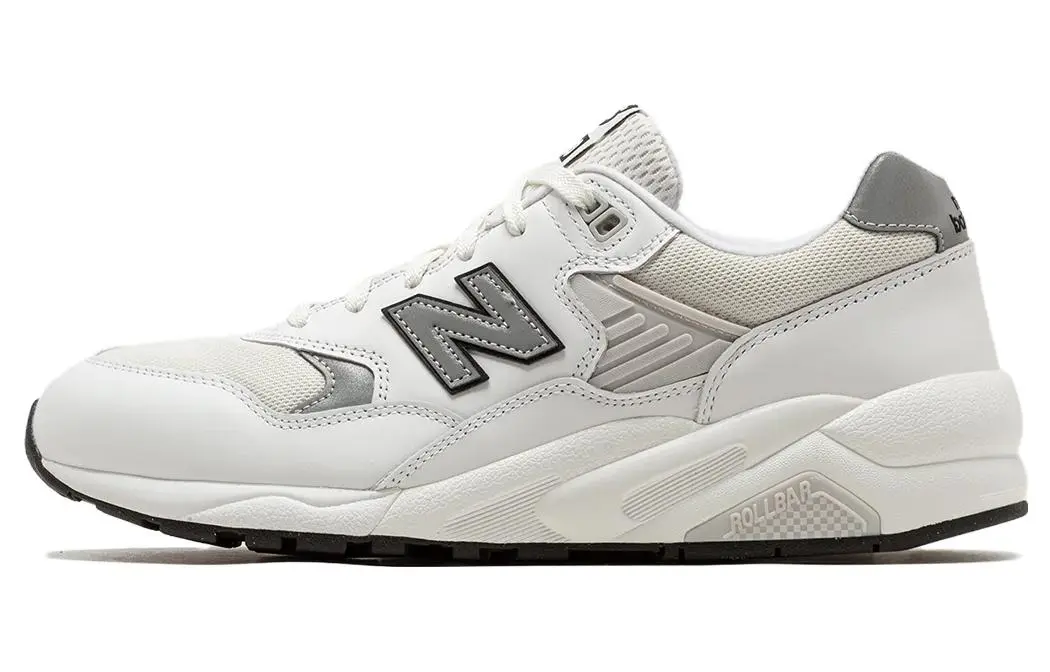 580 New Balance 'White Silver Metallic'