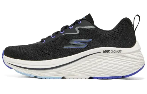 Skechers Max Cushioning Low top Casual Running Shoes Women's Black Purple