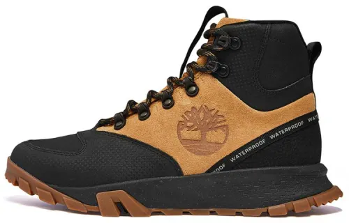 Timberland Outdoor Boots Men's Black Yellow