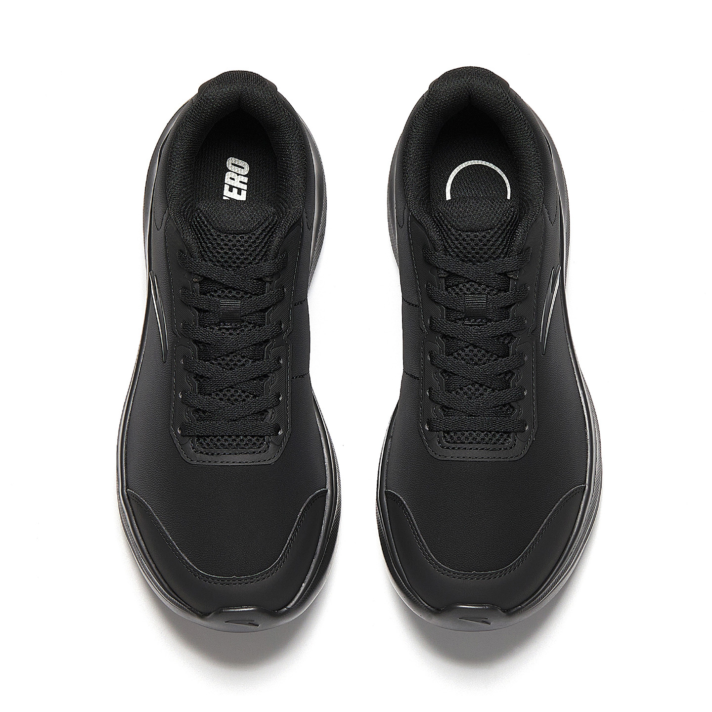 Anta Cushioning Abrasion Resistant Cushioning, Wear Resistant Low top Casual Running Shoes Men’s Black