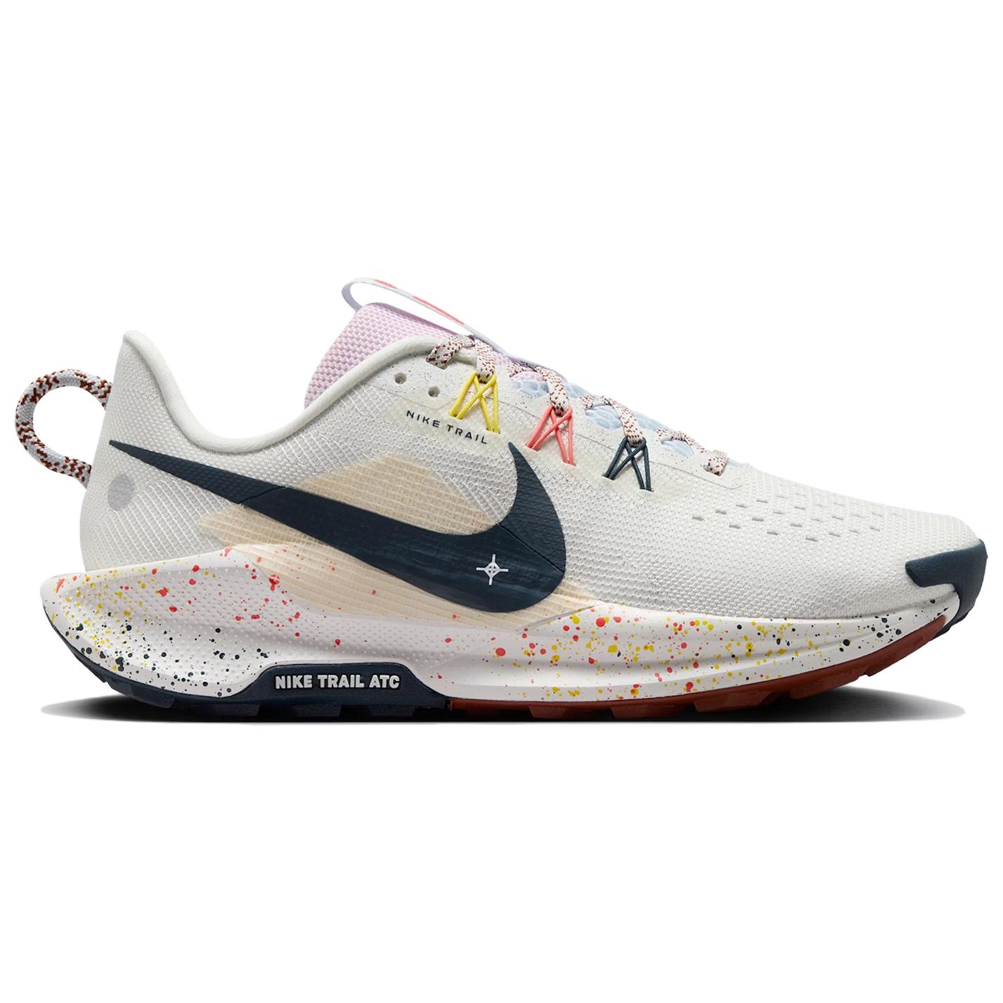 Nike React Pegasus Trail 5 Summit White Football Grey Pink Foam Armory Navy Women’s