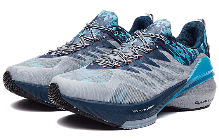 361° Cushioning Slip Resistant Cushioning Slip Resistant Low top Running Shoes Men’s Blue