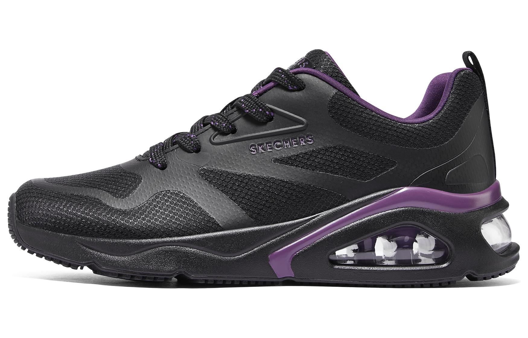Skechers Cushioning Abrasion Resistant Cushioning, Wear Resistant Low top Running Shoes Women’s Black