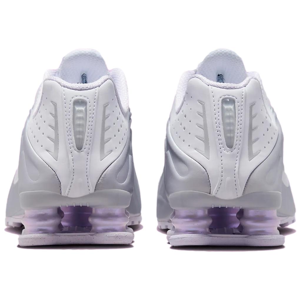Nike Shox R4 White Metallic Platinum Barely Grape Women’s