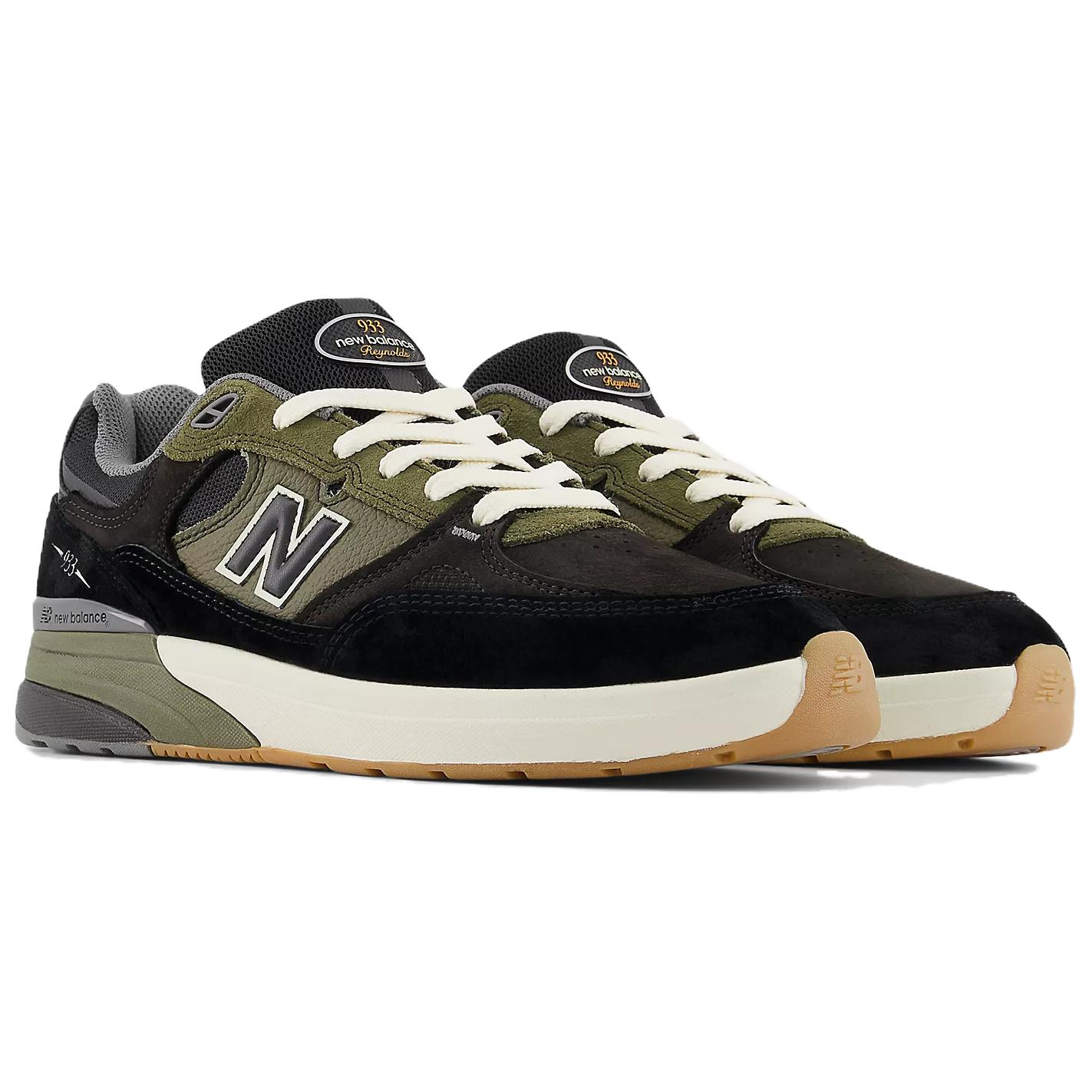 Numeric 933 Andrew Reynolds x Numeric 933 New Balance ‘Black Dark Olivine’