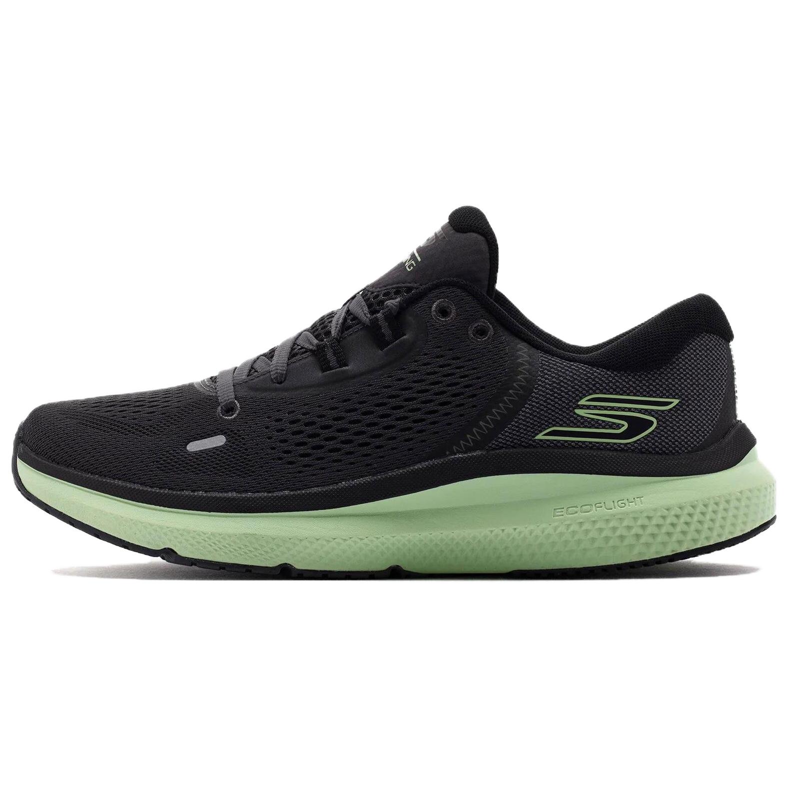 Skechers Abrasion Resistant, Breathable, Lightweight Low top Running Shoes Men’s Black Cyan