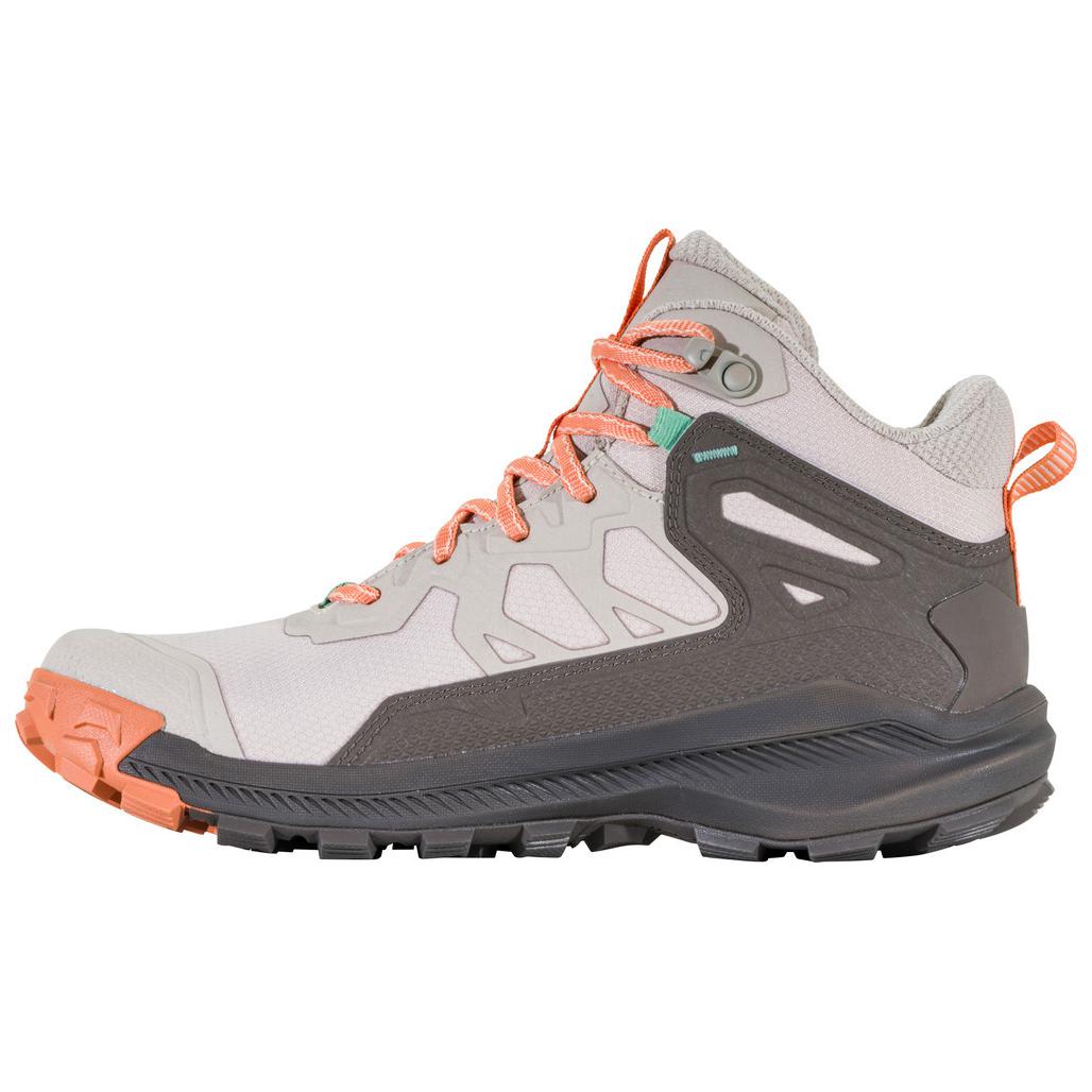 Oboz Footwear Katabatic Cushioning, Wear Resistant Mid top Outdoor Shoes Women's Taupe