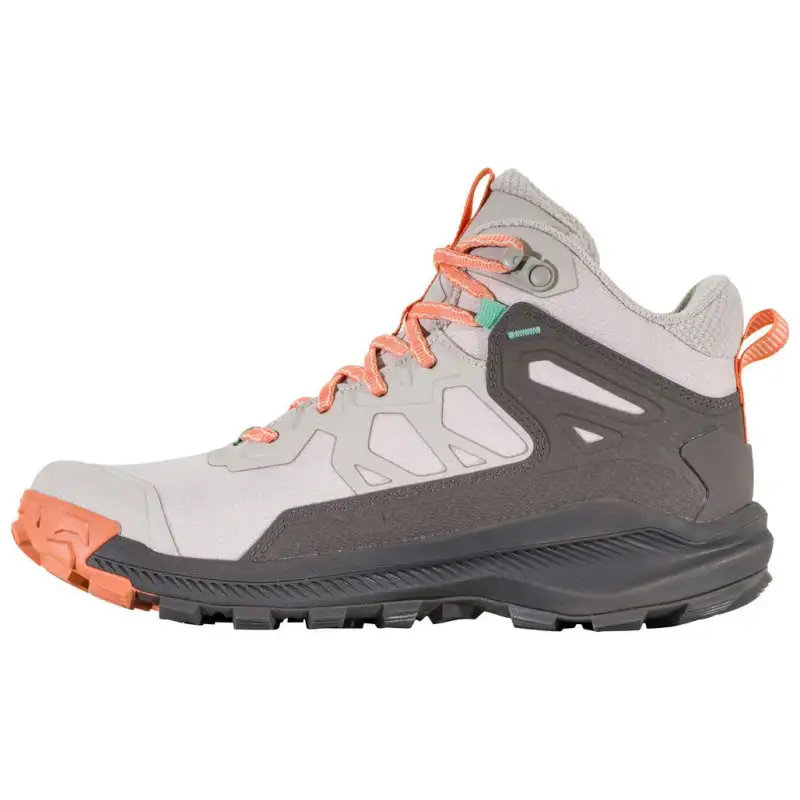 Oboz Footwear Katabatic Cushioning, Wear Resistant Mid top Outdoor Shoes Women's Taupe