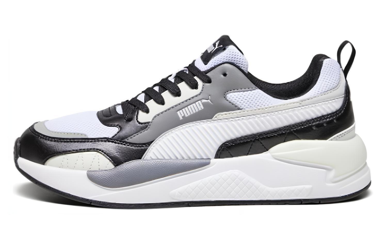 PUMA X Ray 2 Cushioning, Wear Resistant Low top Casual Running Shoes Unisex White Gray