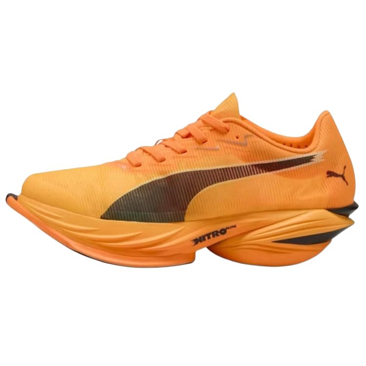 Женские кроссовки PUMA PUMA FAST-R NITRO Elite 3 (оранжево-черные)