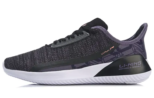 Li Ning Akasaka Comfortable Cushioning Slip Resistant Abrasion Resistant Lightweight Breathable Low top Running Shoes