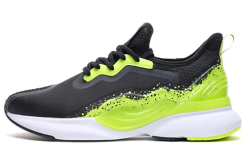 Li Ning Crazy Run X Comfortable Non slip Lightweight Low top Running Shoes Unisex Fluorescent Bright Green