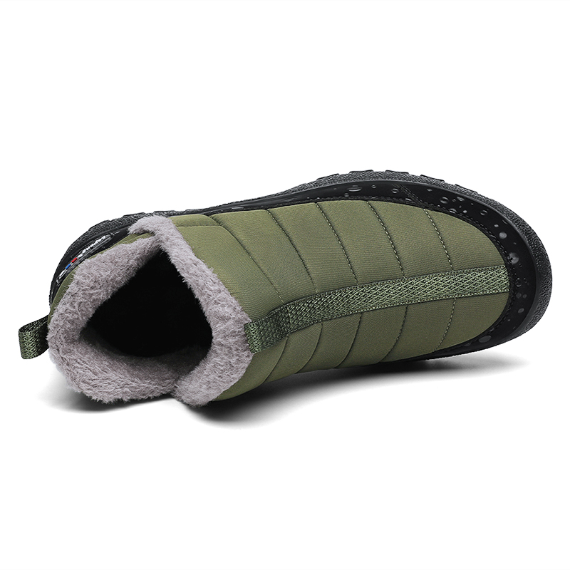 Leyang Fleece Lined Comfortable Outdoor Shoes Men’s Khaki