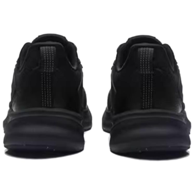 QIAODAN Cushioning, Wear Resistant Low top Casual Running Shoes Men’s Black