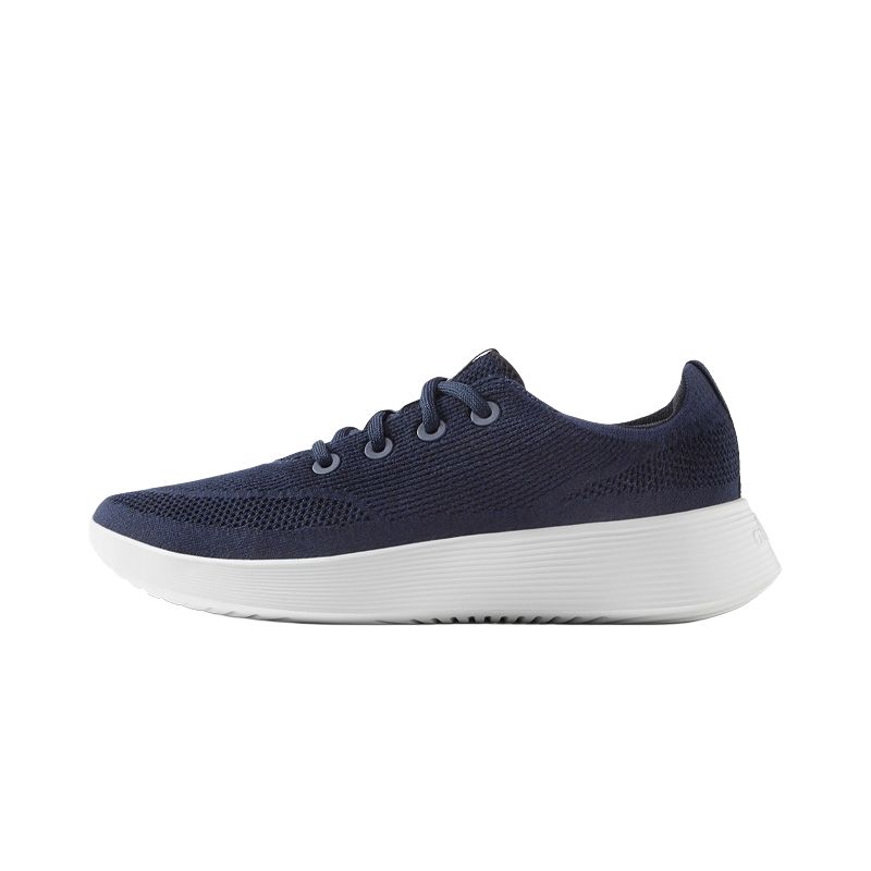 Allbirds Tree Runner Cushioning Low top Casual Running Shoes Men’s Dark Navy Blue
