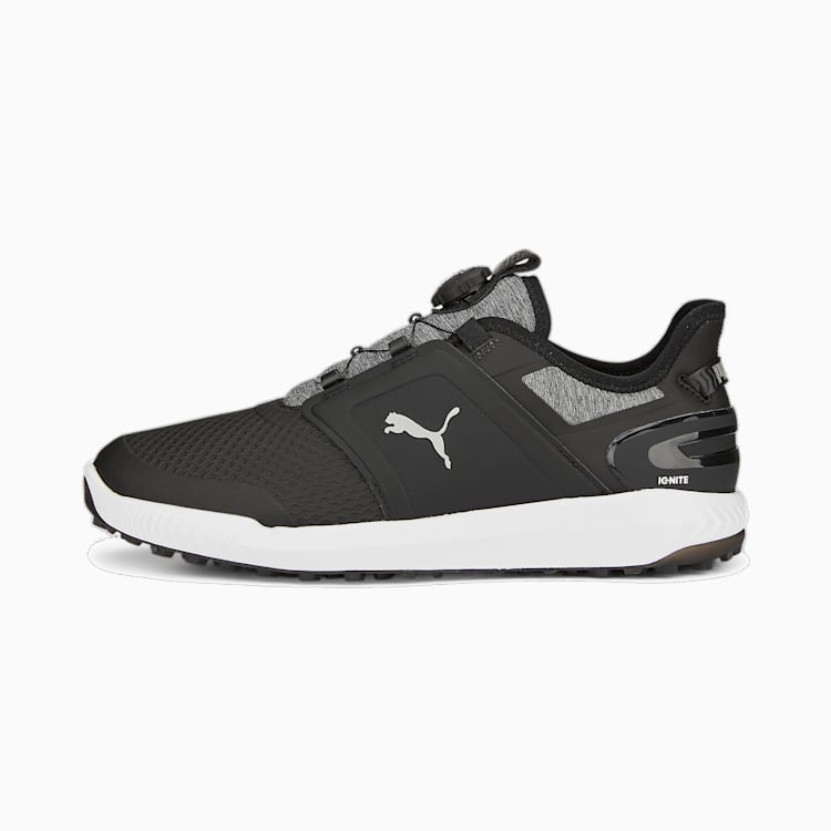 PUMA IGNITE ELEVATE Low top Golf Shoes Men's Black Gray
