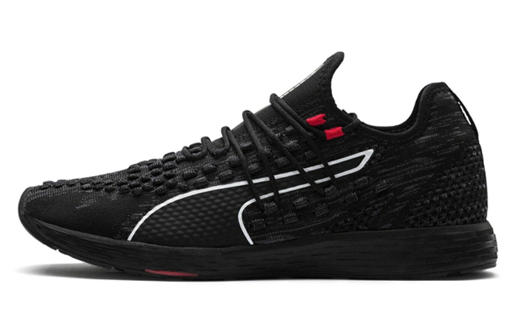 PUMA Speed Racer Low Top Black/White