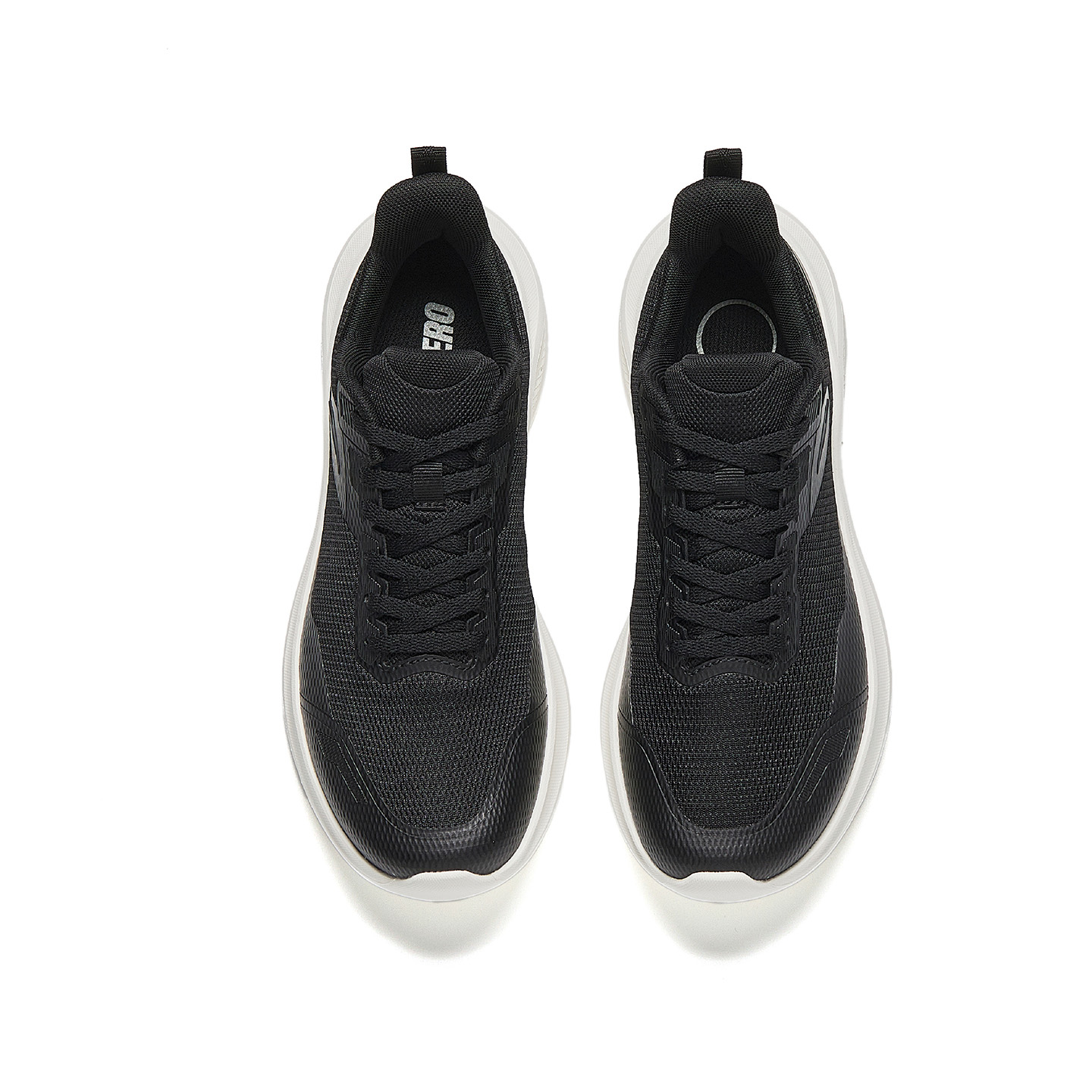 Anta Fabric Low top Running Shoes Women’s Basic Black/Ivory White