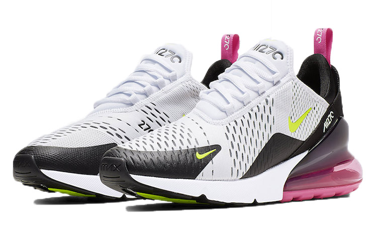 Мужские кроссовки Nike Air Max 270 (серо-розовые) — фото 3