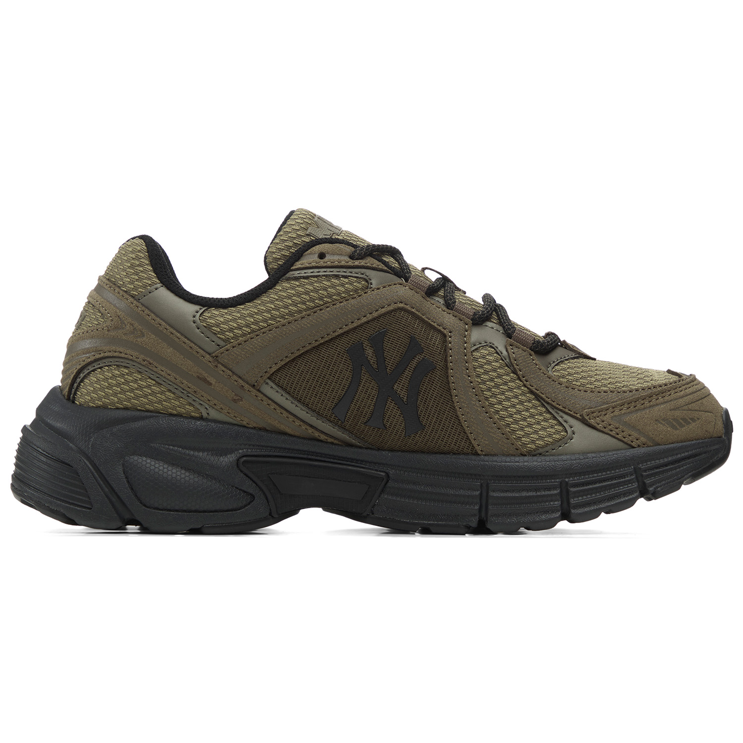 MLB New York Yankees Low top Casual Long Distance Running Sprint Running Shoes Unisex Brown