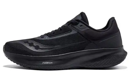 Saucony Vessel Cushioning Slip Resistant Abrasion Resistant Low top Running Shoes Women's Black