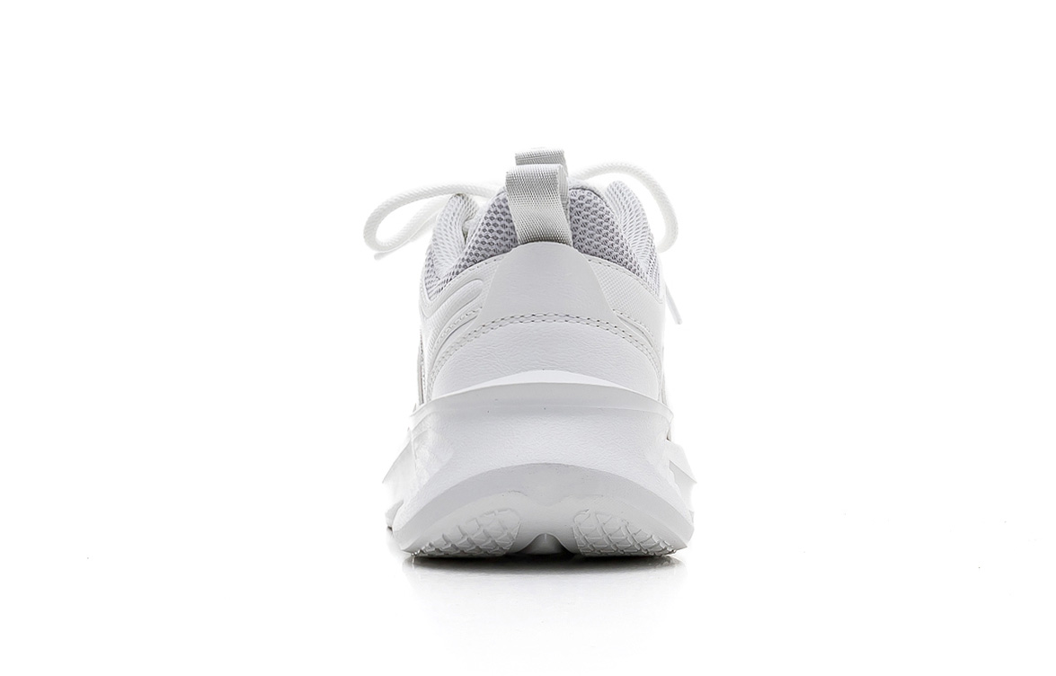 Warrior Cushioning Breathable Mid top Casual City Commuting Running Shoes Women’s White Gray