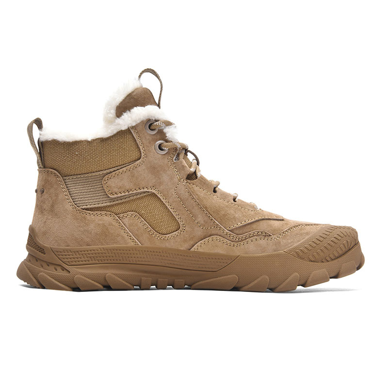 Jeep Abrasion Resistant Thermal High top Outdoor Shoes Men’s Khaki