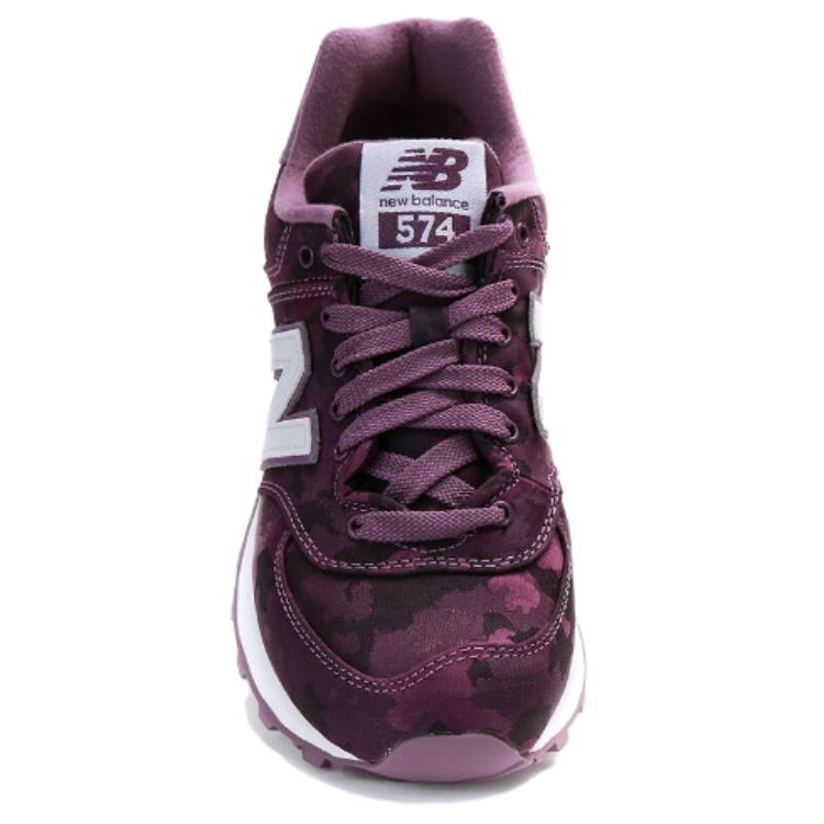 Женские кроссовки New Balance 574 (фиолетовые) — фото 3