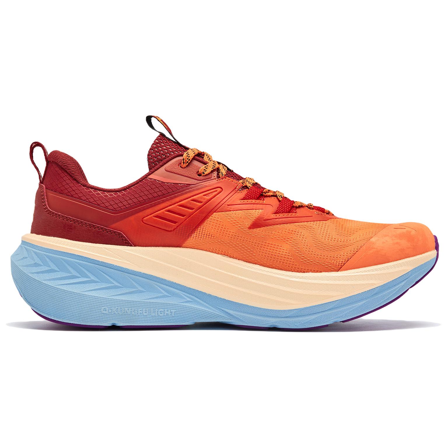 QIAODAN Lotto Slip Resistant Abrasion Resistant Low top Outdoor Shoes Men’s Orange
