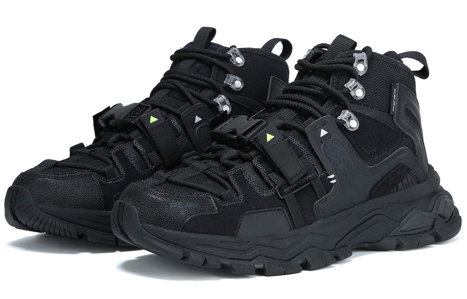 PEAK Cushioning High top Running Shoes Men’s Black