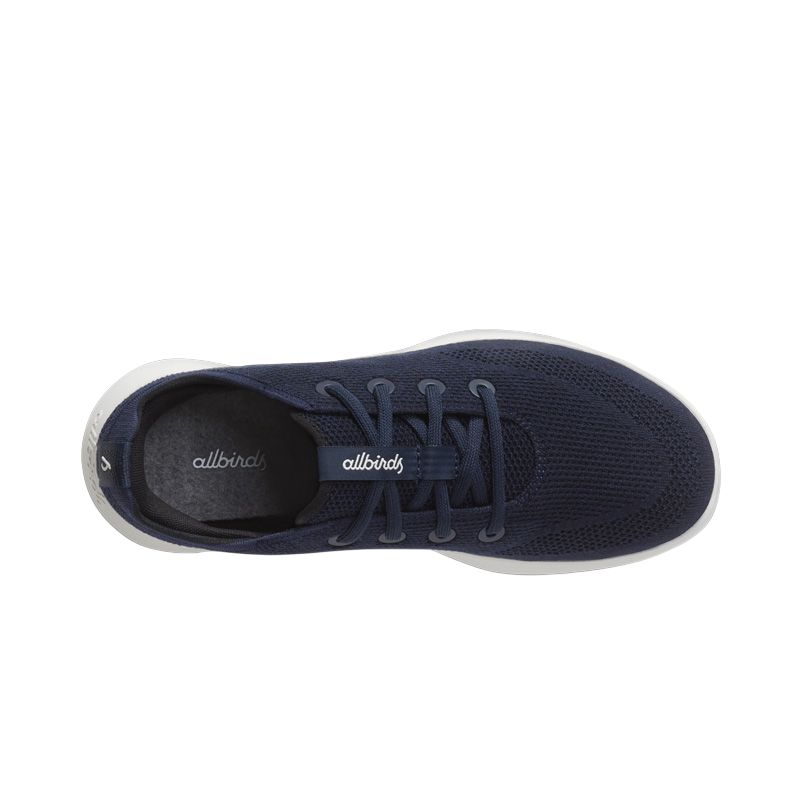 Allbirds Tree Runner Cushioning Low top Casual Running Shoes Men’s Dark Navy Blue