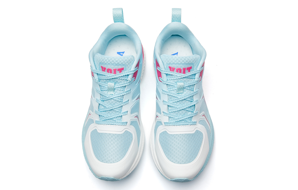 VOIT Running Shoes Unisex Low Top Light Blue
