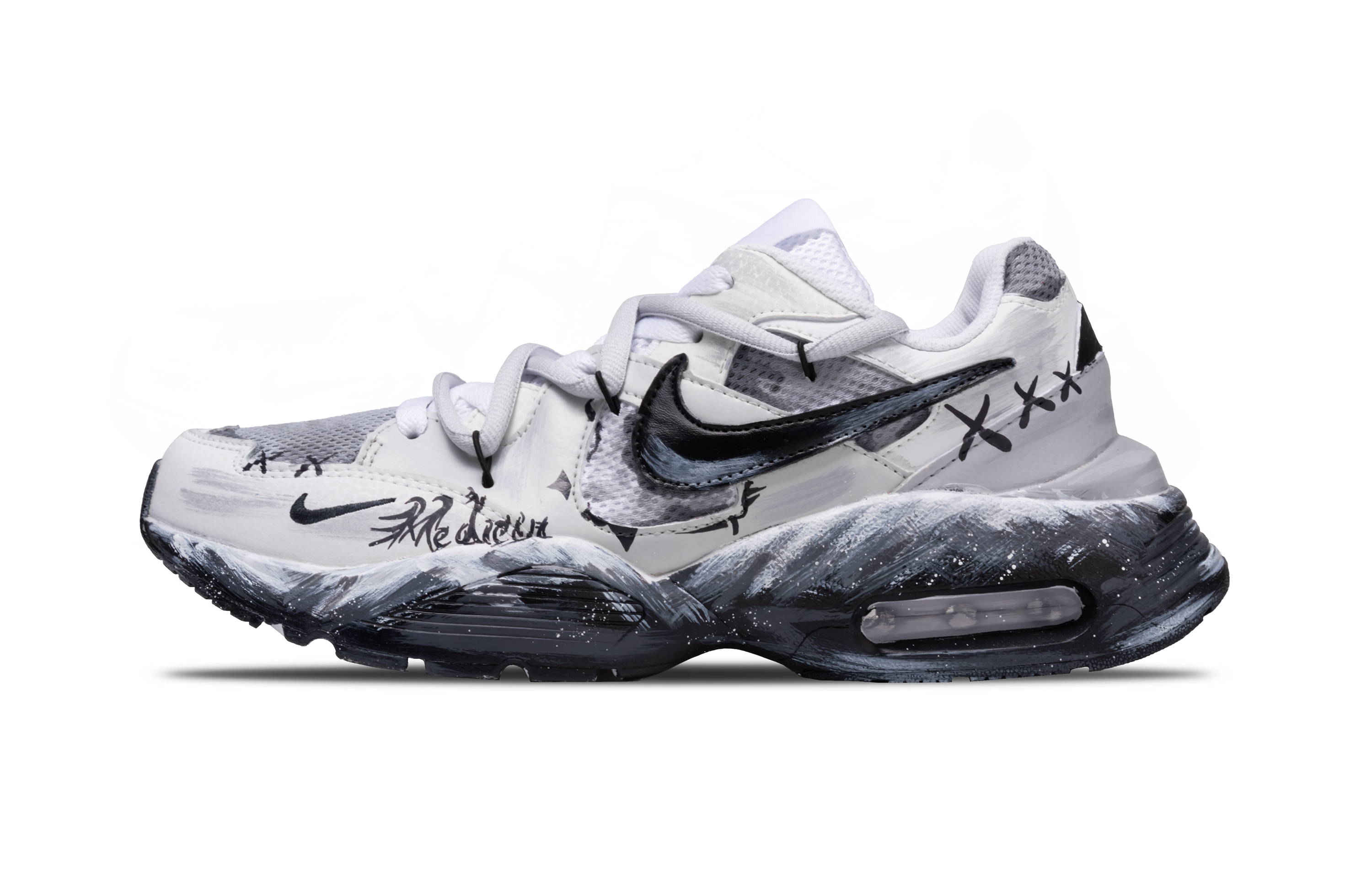 Nike Air Max Fusion Cushioning Low top Running Shoes Men’s Light Gray