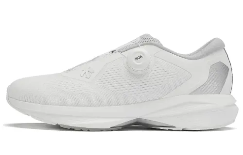 DESCENTE DFLUID Fabric Rebound Support Rebound Support Low top City Commuting Running Shoes Men's White