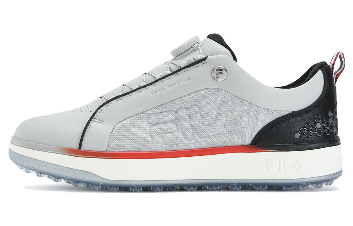 FILA Fila GF 1911 Trainer comfortable wear-resistant low-top golf shoes men's caviar gray